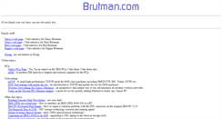 Desktop Screenshot of brutman.com